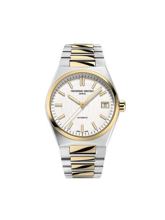 Frederique Constant Uhr Automatik mit Metallarmband Frederique Constant Uhr Automatik mit Metallarmband