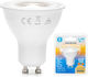 Aigostar Ντουί Λάμπα LED 4.9W για Ντουί GU10 και Σχήμα MR16 Θερμό Λευκό 360lm