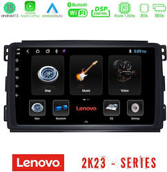 Lenovo Car Audio System for Smart ForTwo (Bluetooth/USB/WiFi/GPS) with Touch Screen 9"