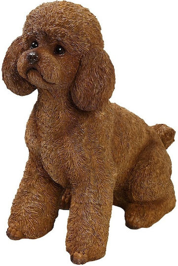 Espiel Декоративно Куче от Полирезин Poodle 25.6x15.8x29.7см 1бр