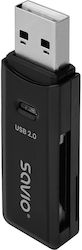Savio AK-63 Card Reader για SD Savio AK-63 Card Reader για SD