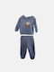 Joyce Kids Sweatpants Set Blue 2pcs