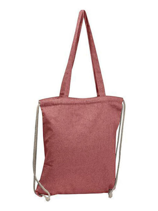 Next Recycled Cotton Shopping Bag in Red color