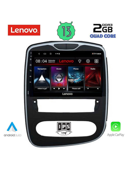 Lenovo Car-Audiosystem für Renault Clio 2016> (Bluetooth/USB/WiFi/GPS) mit Touchscreen 10"