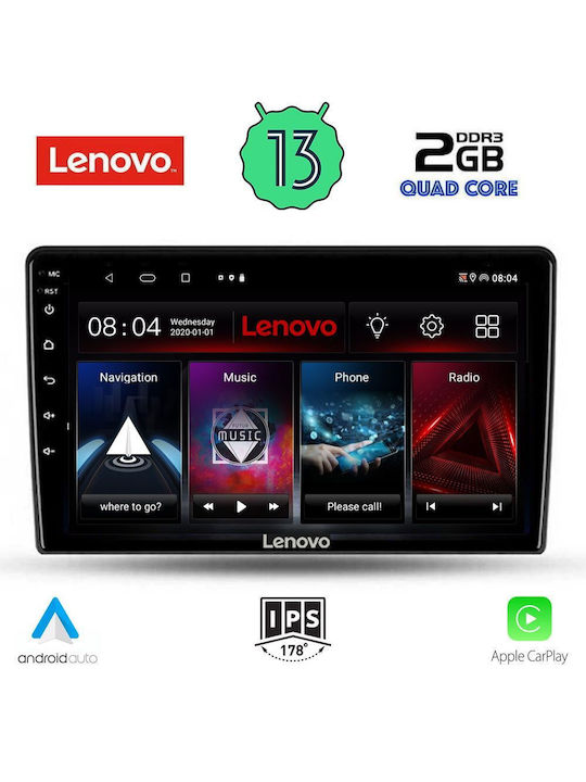 Lenovo Sistem Audio Auto pentru Nissan X-Trail 2004-2007 (Bluetooth/USB/WiFi/GPS) cu Ecran Tactil 10"