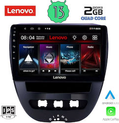 Lenovo Car Audio System for Toyota Aygo 2005-2014 (Bluetooth/USB/WiFi/GPS) with Touch Screen 10"