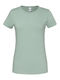 Fruit of the Loom Ladies Ringspun Premium T Γυναικείο Διαφημιστικό T-shirt Κοντομάνικο Sage