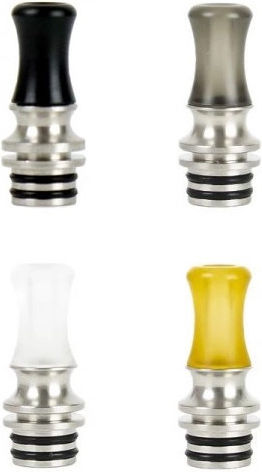 ReeWape Мундщук Drip Tip в Черен цвят RS337