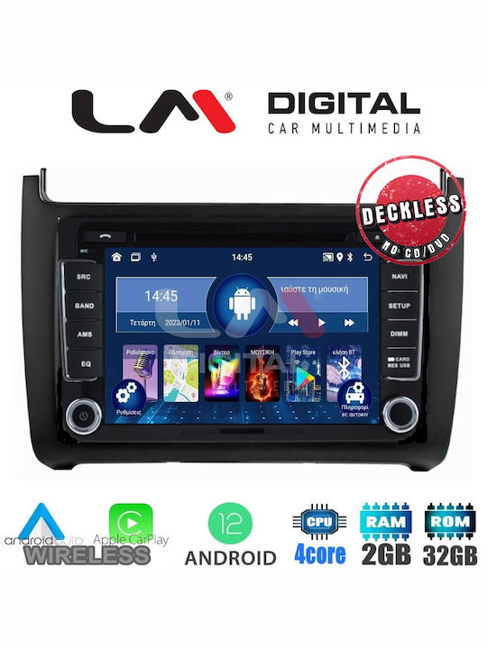 LM Digital Car-Audiosystem für Volkswagen Polo 2014-2017 (Bluetooth/USB/WiFi/GPS)