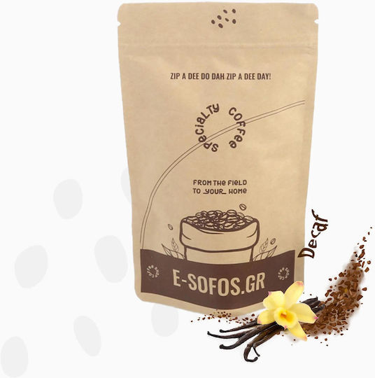 Sofos Instant Coffee Decaffeine Vanilla Ground 50gr