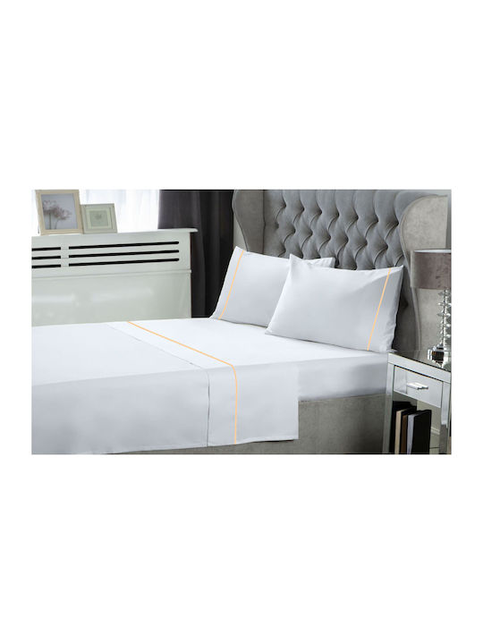 Le Blanc Sheet Sets Single 170x270cm. White 3pcs