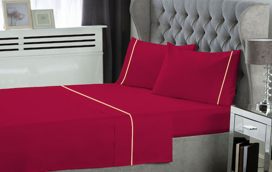 Le Blanc Σετ Σεντόνια King Size 270x300εκ. Cherry (4τμχ)