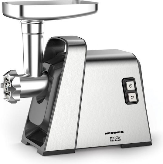 Heinner Fleischwolf 1800W Silber