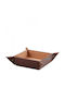 Tuscany Leather Aschenbecher Zigarette Leder Brown 1Stück