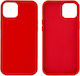 Ancus Liquid Back Cover Σιλικόνης Κόκκινο (iPho...