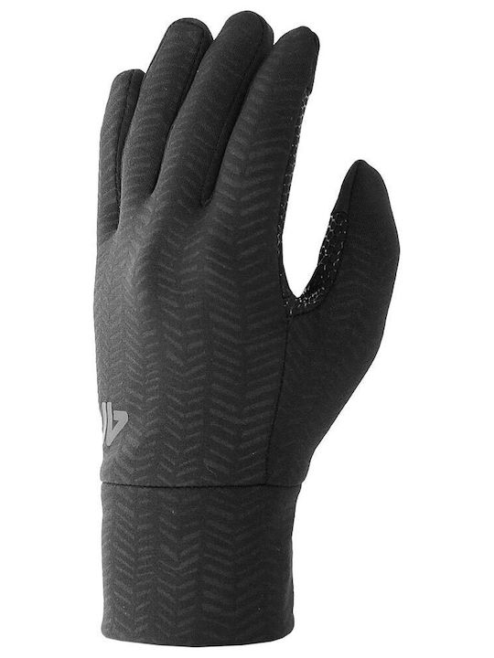 4F Schwarz Handschuhe