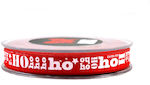 Kappa Decor Ho ho ho Christmas Ribbon Red 1800x...