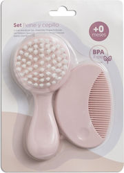 Interbaby Baby Brush Pink 1pcs