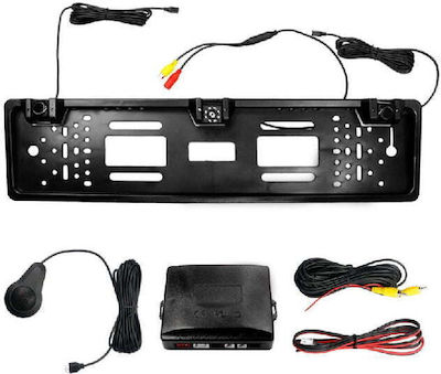 PerVoi Back Car Parking System with Camera in Black Colour