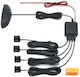 Tomahawk Car Parking System Back with Screen and 4 Sensors 22mm in Black Color