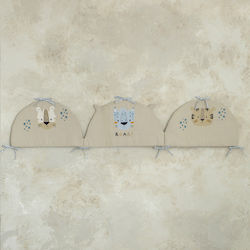 Nima Crib Bumpers Inside Beige 40x200cm