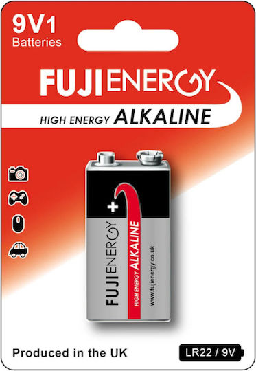 Fujifilm Energy High Αλκαλική Μπαταρία 9V 1τμχ