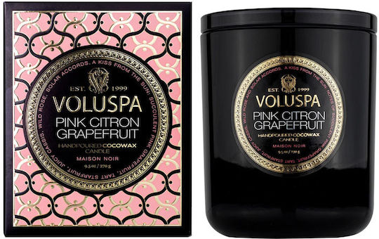Voluspa Αρωματικό Κερί σε Βάζο με Άρωμα Pink Citron & Grapefruit 270gr