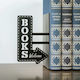 Metallic Pencil Holder Bookend in Black Color 1...