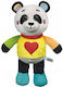 Clementoni Ζωάκι Love Me Panda από Ύφασμα με Μουσική