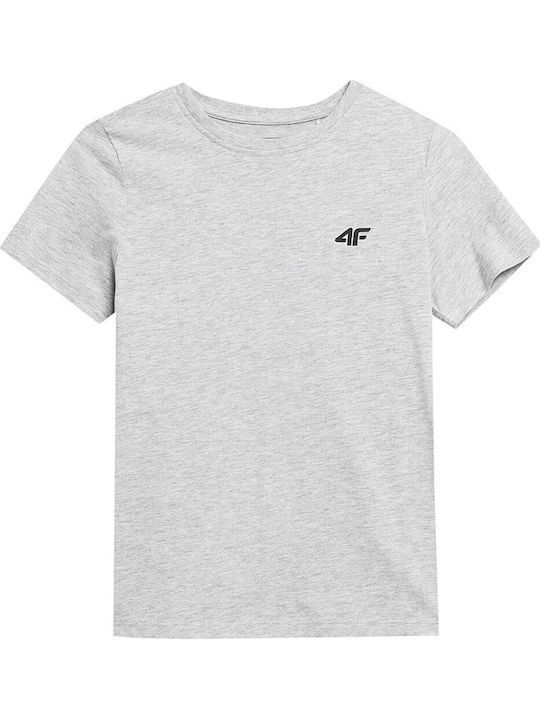 4F Tricou pentru copii Gri