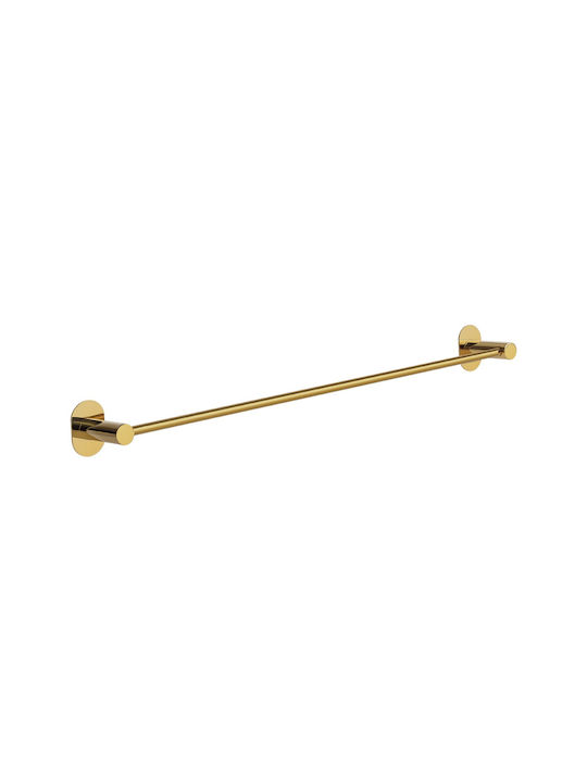 Laveo Freistehender Kleiderständer Badezimmer Einzeln ​61x61cm Goldener