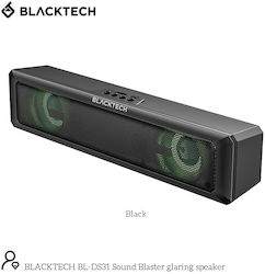 Lenovo LECOO Bluetooth 3W Μαύρο Lenovo LECOO Bluetooth 3W Μαύρο
