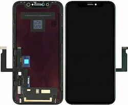 Οθόνη mit Touchscreen für iPhone XR (Schwarz)