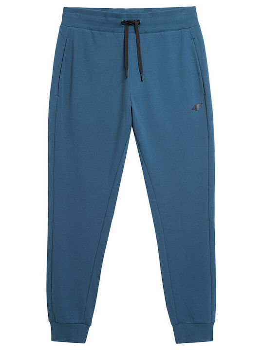 4F Jogginghose mit Gummizug Blau
