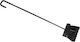 Maurer Fireplace Broom Black