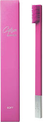 Apriori Slim Bubblegum Pink Silver Manual Tooth...