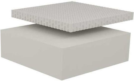 Dunlopillo Alpine King Size Στρώμα Foam / Latex 200x200cm