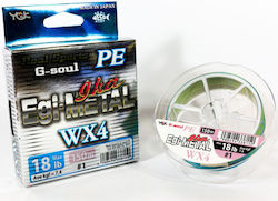 YGK G-soul Egi Metal Wx4 Fir de pescuit 150m / ...