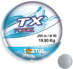 Tortue Πετονιά Γκρι 250m / 0.45mm