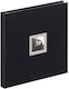 Walther Album Schwarz mit Reispapier 30x30cm