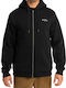 Herren Sweatshirt mit Kapuze in Schwarz
