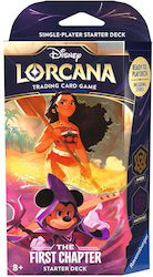 Ravensburger Disney Lorcana The First Chapter Moana & Mickey Starter Deck