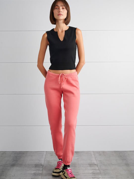 Four Minds Damen-Sweatpants Rosa