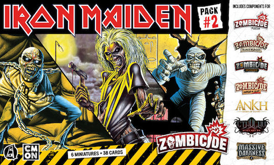 Επέκταση Παιχνιδιού Zombicide Iron Maiden Pack #2 14+ Ετών (EN) Cool Mini Or Not