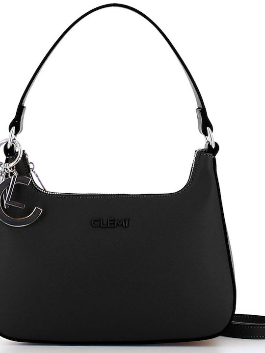 CLEMi Hobo Damen Tasche Schwarz