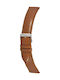 Mertzios.gr Leather Strap Black