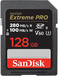 Sandisk SDXC 128GB Class 10 V60 UHS-II