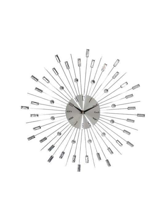 Ankor Wall Clock Metallic Transparent Ø49.5cm