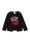 Boboli Kids' Sweater Long Sleeve Black