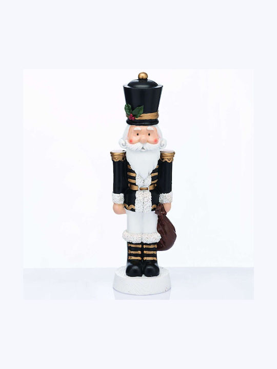 Aca Nutcracker de Crăciun Negru Înălțime 35cm.